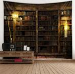 Boekenkast Wandkleed / 3D Wand Kleed Boekenplant Boeken, Huis en Inrichting, Verzenden, Nieuw, Rechthoekig