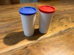 Tupperware bekers met deksels, Ophalen of Verzenden, Beker of Kan