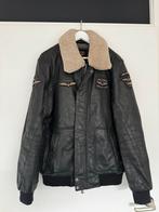PME Legend Hudson Leren Jas XL, Kleding | Heren, Jassen | Winter, Zwart, Maat 56/58 (XL), Ophalen of Verzenden, Zo goed als nieuw