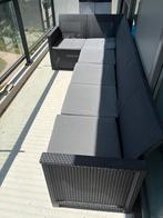 Tuinset loungeset hoek Keter, Ophalen of Verzenden, Zo goed als nieuw, Kunststof
