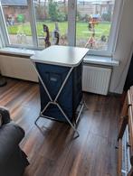 Handige campingkast met tafelblad, Caravans en Kamperen, Ophalen, Zo goed als nieuw