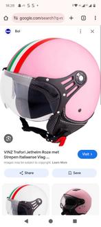 Helm, Fietsen en Brommers, Brommerhelmen, Ophalen, Zo goed als nieuw, Medium