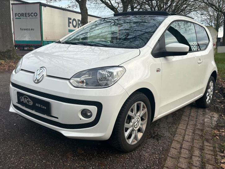 Volkswagen UP / BJ2012/PANO/CRUISE/STOELVER/SENSOR/LEER/VOLL, Auto's, Volkswagen, Bedrijf, up!, ABS, Airbags, Airconditioning