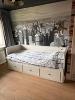 Ikea Hemnes bedbank 80x200 - incl. lattenbodem, Ophalen, Gebruikt, Wit, Tweepersoons