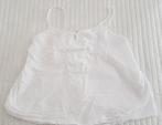 Cropped topje wit maat 36 maat 38 top topjes tshirt t-shirt, Verzenden, Wit, Zo goed als nieuw, Maat 36 (S)