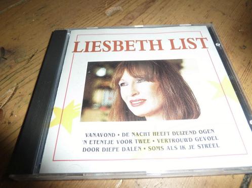 Liesbeth List - Vanavond - mooi - bijna nieuw - CNR uitgave, Cd's en Dvd's, Cd's | Pop, Gebruikt, 1980 tot 2000, Ophalen of Verzenden