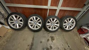 17" origineel BMW 1serie velgen, goede goodyear zomerbanden