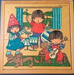 Nostalgische Rolf houten puzzel: muziek., Ophalen of Verzenden, Gebruikt