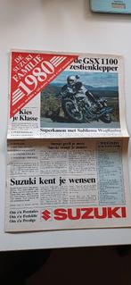 Suzuki Jaarfolder 1980, Ophalen of Verzenden, Suzuki