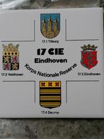 17 CIE Korps Nationale Reserve Eindhoven tegeltje, Ophalen of Verzenden, Landmacht, Nederland, Kunstobject