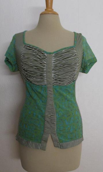 Aparte groene top van Save the Queen! L/XL beschikbaar voor biedingen