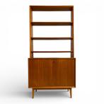 Vintage boekenkast uit Zweden, Gebruikt, Teakhout, ?, 150 tot 200 cm