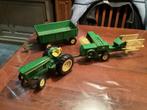John Deere 1:16 Ertl, Hobby en Vrije tijd, Modelauto's | 1:32, Ophalen of Verzenden, Zo goed als nieuw, Tractor of Landbouw, ERTL