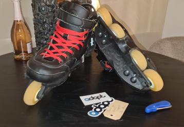 Stunt Skates - Adapt - Handmade Carbon Shell - Powerblades! beschikbaar voor biedingen