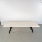 2 Vitra Prouve Em tafel 260 cm Wit, Huis en Inrichting, Tafels | Eettafels, Niet ingevuld, Niet ingevuld, Zo goed als nieuw, 200 cm of meer