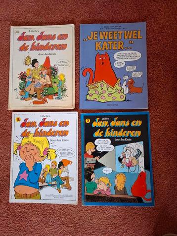4 stripboekjes Jan, Jans en de Kinderen beschikbaar voor biedingen