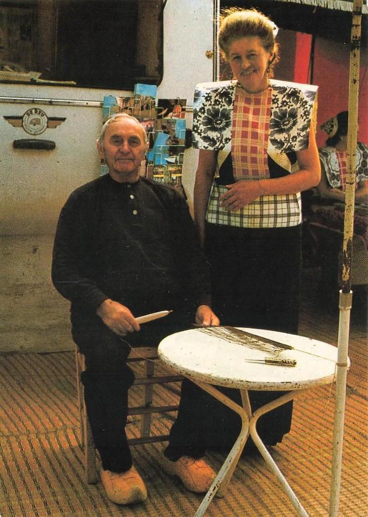 Spakenburg, klederdracht, Ophalen of Verzenden, 1960 tot 1980, Ongelopen, Utrecht