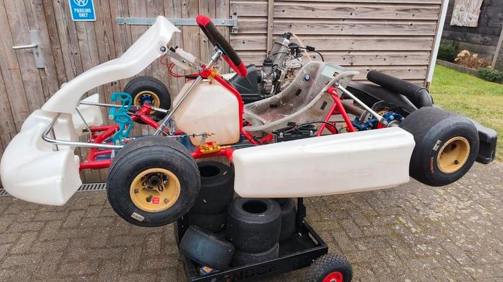 max junior rotax 125 cc kart, Sport en Fitness, Karting, Kart, Ophalen of Verzenden