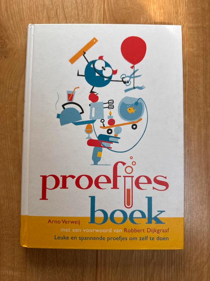 Proefjesboek - Leuke proefjes voor kinderen, Boeken, Kinderboeken | Jeugd | 10 tot 12 jaar, Zo goed als nieuw, Non-fictie, Ophalen of Verzenden
