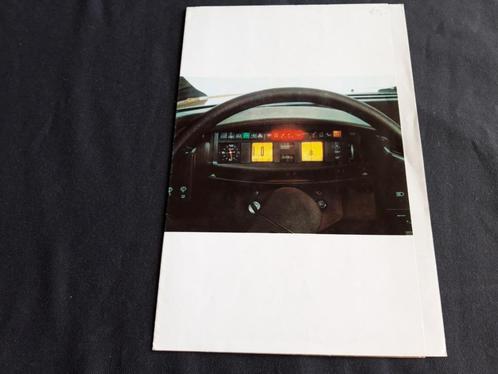 folder Citroën CX 1975 - grote uitklap plaat - Nederlands, Boeken, Auto's | Folders en Tijdschriften, Zo goed als nieuw, Citroën