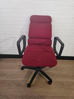 Bureastoel rood, Ophalen, Gebruikt, Rood