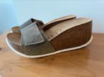 Sommers espadrilles maat 37 nieuw goud sleehak, Ophalen of Verzenden, Nieuw, Espadrilles of Moccasins