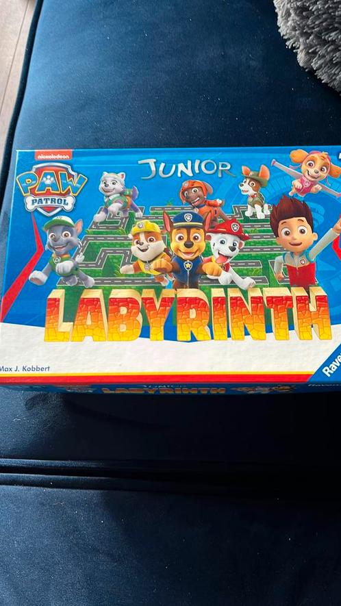 Ravensburger Paw Patrol Labyrint spelbord, Hobby en Vrije tijd, Gezelschapsspellen | Bordspellen, Gebruikt, Verzenden