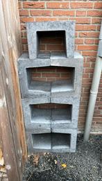 Beton U-elementen antraciet 30x30x40, Tuin en Terras, Ophalen, Zo goed als nieuw, Rond, Minder dan 30 cm
