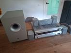 Onkyo receiver HT-R508 met Elac speaker set, Gebruikt, 5.1-systeem, Overige spelers, Ophalen