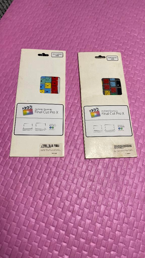 Final Cut Pro X keyboard cover MacBook Pro (US), Computers en Software, Toetsenborden, Zo goed als nieuw, Ophalen of Verzenden