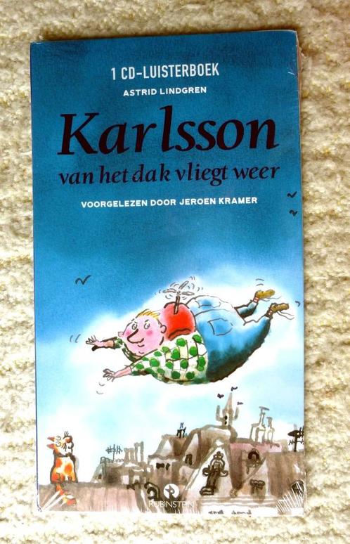 Karlsson van het dak vliegt weer -  door Astrid Lindgren, Boeken, Luisterboeken, Cd, Kind, Ophalen of Verzenden
