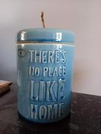 Mooie stenen pot / voorraadpot  - There's no place like home, Huis en Inrichting, Woonaccessoires | Overige, Ophalen, Gebruikt