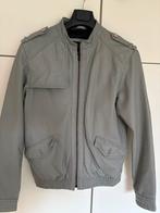 Grijs Jack&Jones leren jack maat L, Ophalen of Verzenden, Zo goed als nieuw, Maat 52/54 (L), Grijs