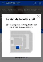 Kaartjes concert Anouk ziggodome Amsterdam 4 september 2025, Tickets en Kaartjes, Twee personen, September, Rock of Poprock