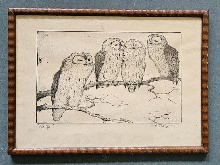 Martin Erich Philipp (1887-1978), Antiek en Kunst, Kunst | Etsen en Gravures, Ophalen of Verzenden