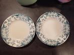 Set (2) Antieke Franse borden van Longwy, Antiek en Kunst, Antiek | Servies los, Verzenden