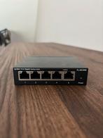 5 poort switch TP-Link TL-SG105S, Ophalen of Verzenden, Zo goed als nieuw