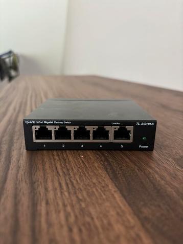5 poort switch TP-Link TL-SG105S beschikbaar voor biedingen