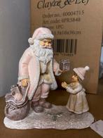Kerstman beeldje roze 14cm, Verzamelen, Ophalen of Verzenden, Zo goed als nieuw, Dier