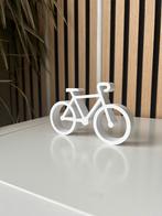 Fiets decoratie wit kadeau idee, Ophalen of Verzenden, Nieuw, Rond, Kunststof