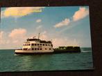 Oude ansichtkaart Groeten van Ameland. Veerboot, Ophalen of Verzenden, 1960 tot 1980, Gelopen, Friesland