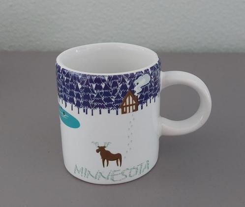 MINNESOTA espresso kopje / mok uit USA, Huis en Inrichting, Keuken | Servies, Zo goed als nieuw, Kop(pen) en/of Schotel(s), Overige stijlen