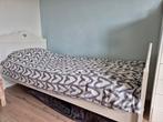 Mooi wit eenpersoonsbed, Huis en Inrichting, Ophalen, Gebruikt, 90 cm, Eenpersoons