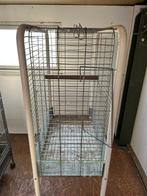 vogel/ papegaaien kooi te koop, Ophalen, Gebruikt, Aluminium, Vogelkooi