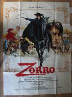 filmaffiche Alain Delon Zorro 1975 XL filmposter, Verzamelen, Rechthoekig Staand, Deurposter of groter, Ophalen of Verzenden, Zo goed als nieuw