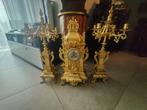 Groot brons vuurverguld klokkenstel 74 cm, Antiek en Kunst, Antiek | Klokken, Ophalen