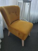 Klein (oker) geel fauteuil stoel, Minder dan 75 cm, Zo goed als nieuw, Ophalen