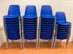 Kantinestoelen stapelstoelen kuipstoelen stapelbare stoelen, Huis en Inrichting, Stoelen, Nieuw, Vijf, Zes of meer stoelen, Blauw