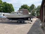 noorse spitsgatter inkl. trailer., Watersport en Boten, Motorboten en Motorjachten, Ophalen, 10 tot 30 pk, Gebruikt, Diesel