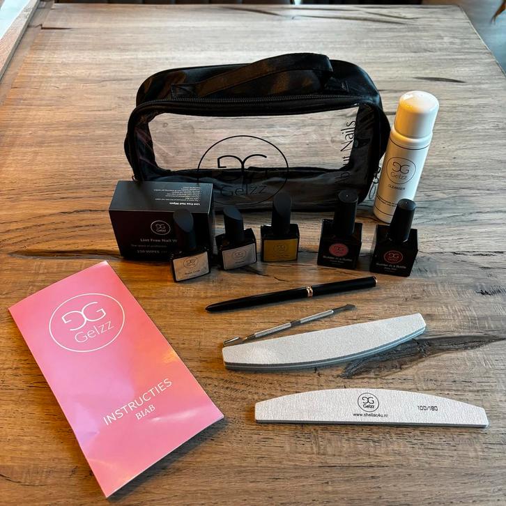 Gelzz BIAB Starterspakket - Zonder UV Lamp - Zo Goed Als Nie, Sieraden, Tassen en Uiterlijk, Uiterlijk | Cosmetica en Make-up